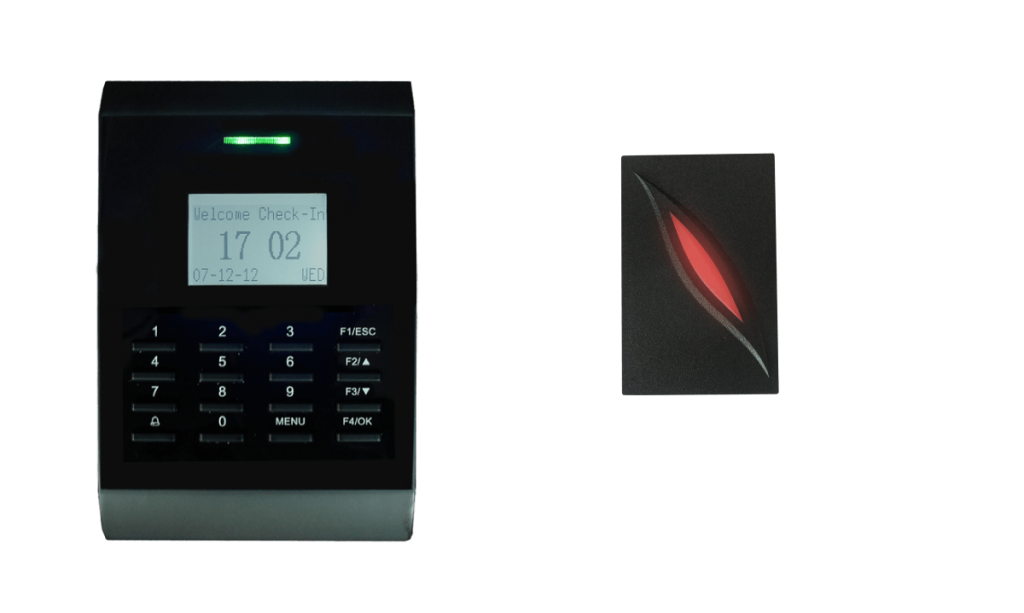 Access control software with device ZB SC 403 and LE 100 from 50 employees up to 9 readers